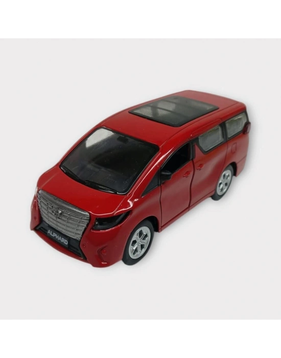 Çek Bırak Metal Araba Sesli Işıklı - Kırmızı