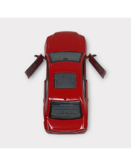 Çek Bırak Metal Araba Sesli Işıklı - Kırmızı