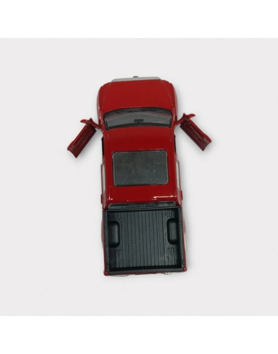 Çek Bırak Metal Araba Sesli Işıklı - Kırmızı
