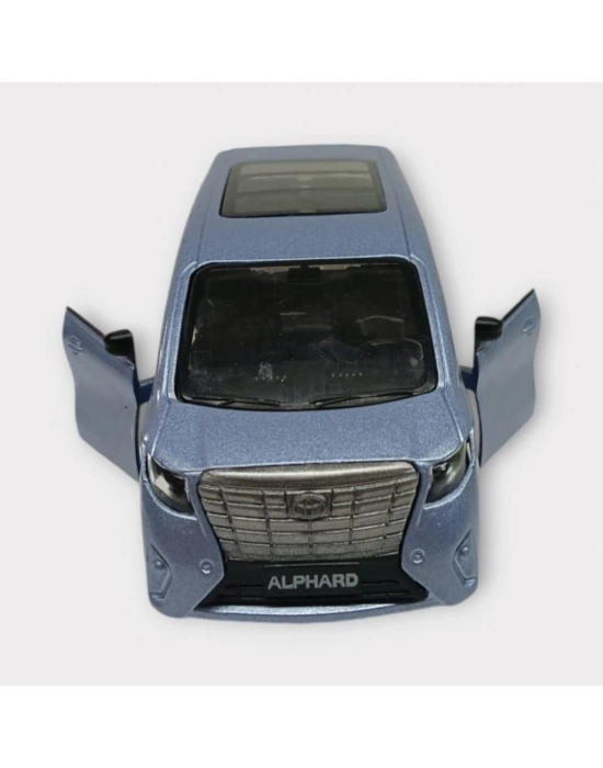 Çek Bırak Metal Araba Sesli Işıklı - Mavi