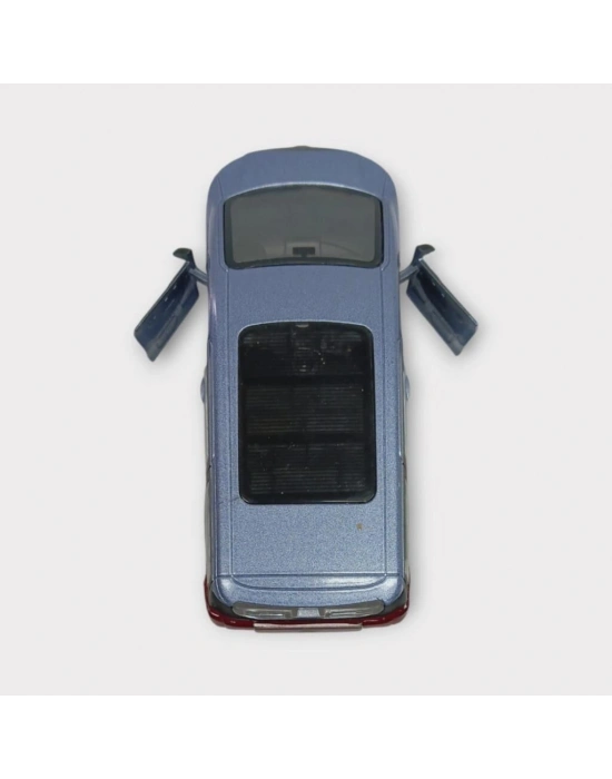 Çek Bırak Metal Araba Sesli Işıklı - Mavi