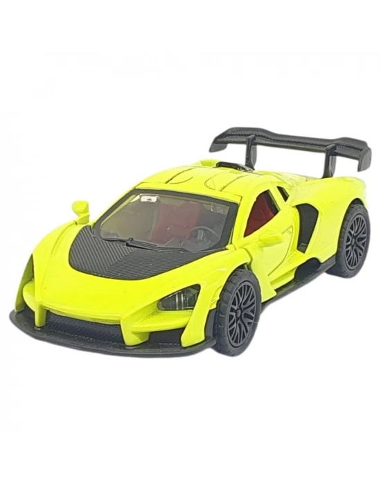 Çek Bırak Metal Arabalar 12 cm - 36121C - Yeşil