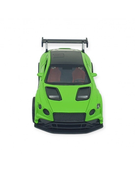 Çek Bırak Metal Arabalar 12 cm - 3671C - Yeşil