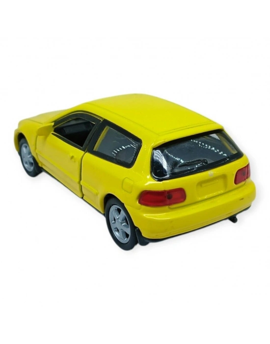 Çek Bırak Metal Arabalar 12 cm - 43813 - Sarı