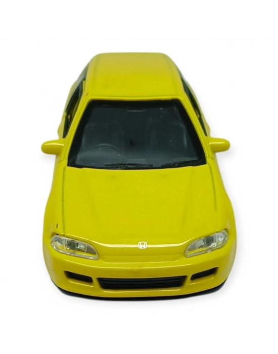 Çek Bırak Metal Arabalar 12 cm - 43813 - Sarı