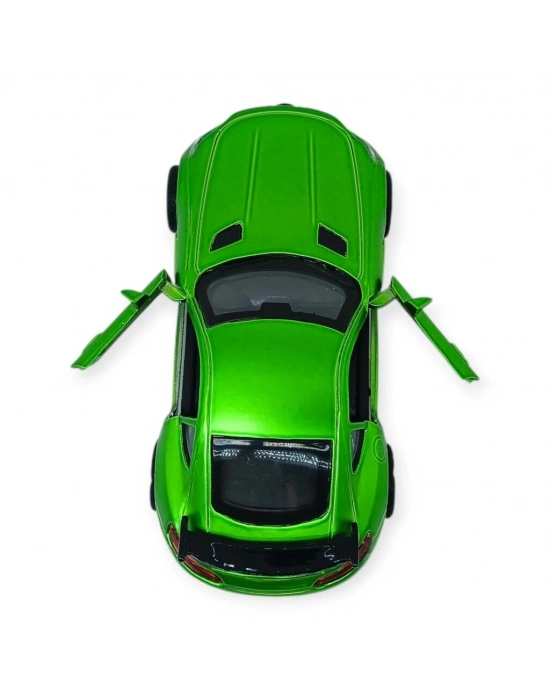 Çek Bırak Metal Arabalar 12 cm - Metalik Yeşil