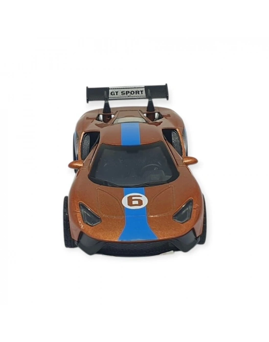 Çek Bırak Metal Arabalar 13 cm - Kahverengi