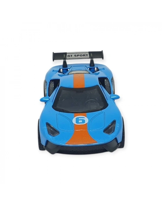 Çek Bırak Metal Arabalar 13 cm - Mavi