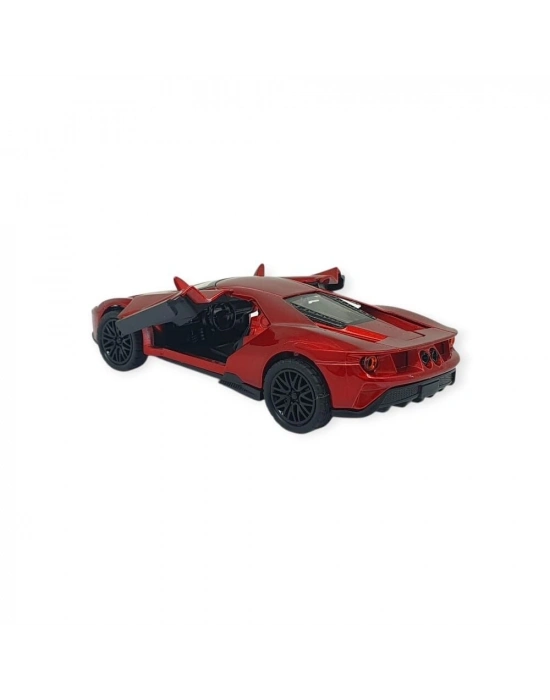 Çek Bırak Metal Arabalar 13 cm - SR2211- Kırmızı