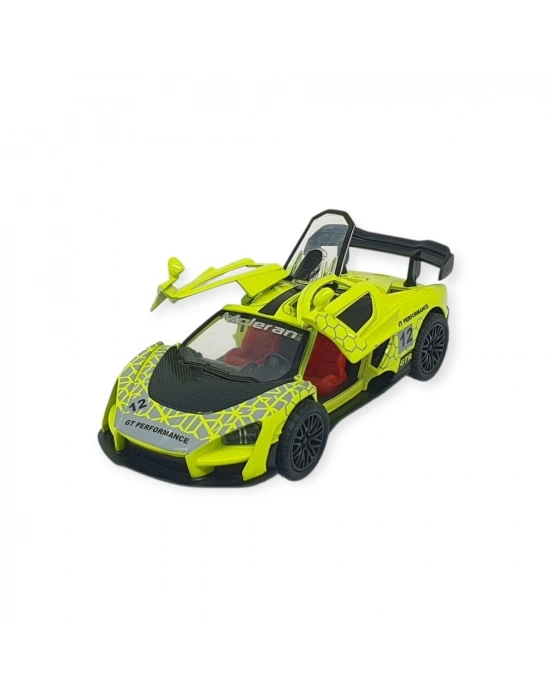 Çek Bırak Metal Arabalar 13 cm - Yeşil