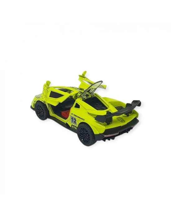 Çek Bırak Metal Arabalar 13 cm - Yeşil