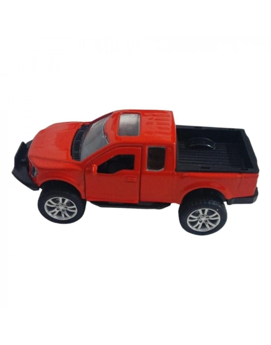 Çek Bırak Metal Arazi Aracı 13 cm - Kırmızı