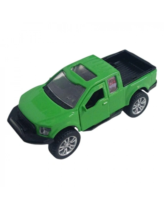 Çek Bırak Metal Arazi Aracı 13 cm - Yeşil