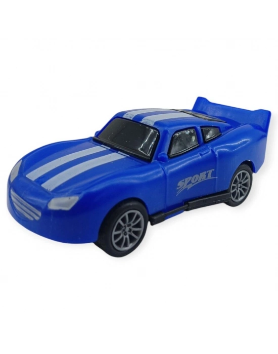 Çek Bırak Nascar Arabası 10.5 Cm - BP-035-MAVİ