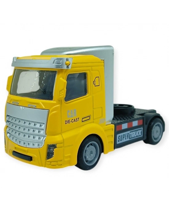 Çekbırak Metal Tır Kafası 12 cm - Sarı