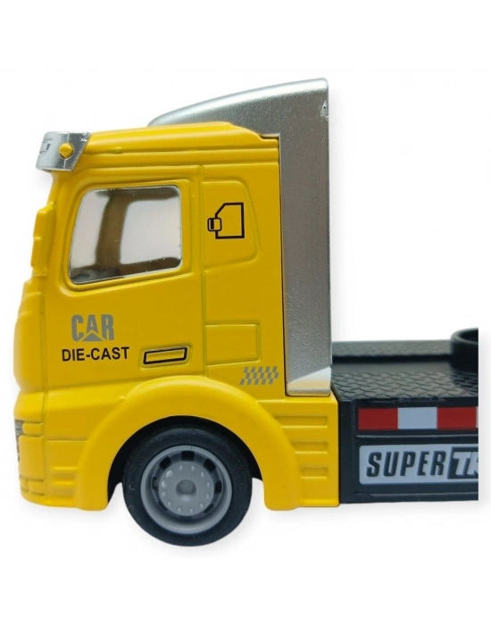 Çekbırak Metal Tır Kafası 12 cm - Sarı