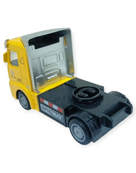 Çekbırak Metal Tır Kafası 12 cm - Sarı