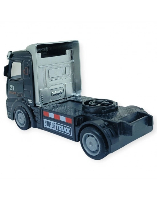 Çekbırak Metal Tır Kafası 12 cm - Siyah