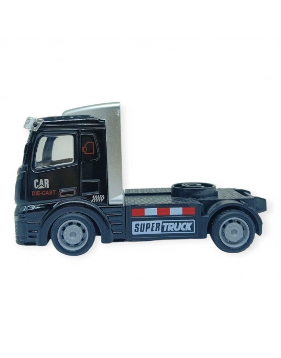 Çekbırak Metal Tır Kafası 12 cm - Siyah