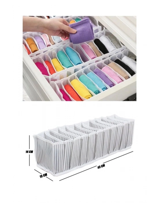 Çekmece Içi Akordiyon Organizer (M) - 15x43x14cm Royaleks-EV355