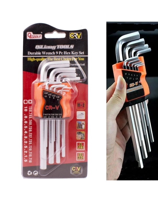 Çelik Alyan Takımı (9 Parça)