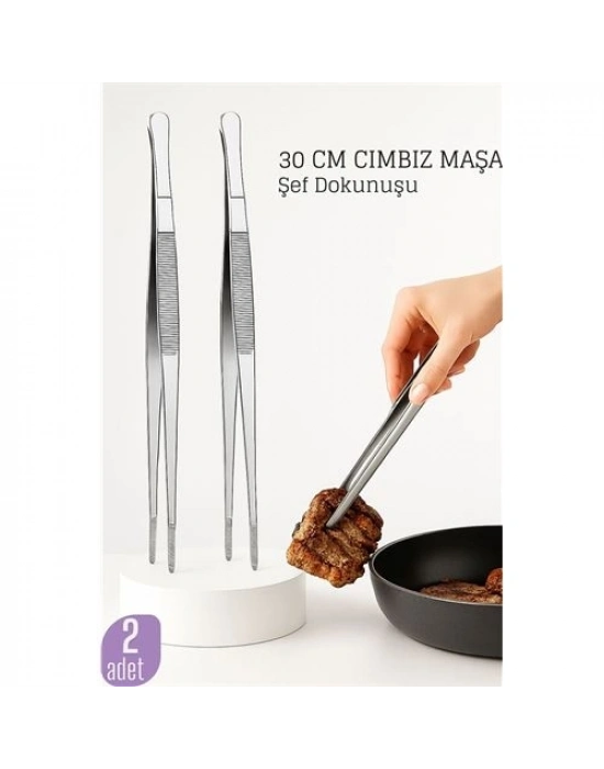 Çelik Cımbız Maşa A.Milano Design 2 ADET  719806