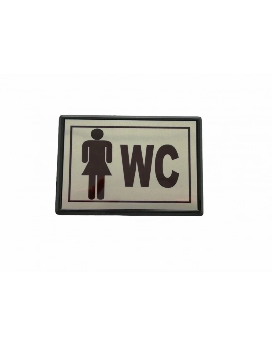 ® Cemax Yönlendirme Küçük WC Bayan 10X7 cm