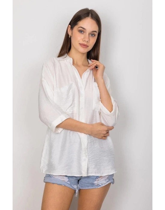 Cepli salaş gömlek t1010