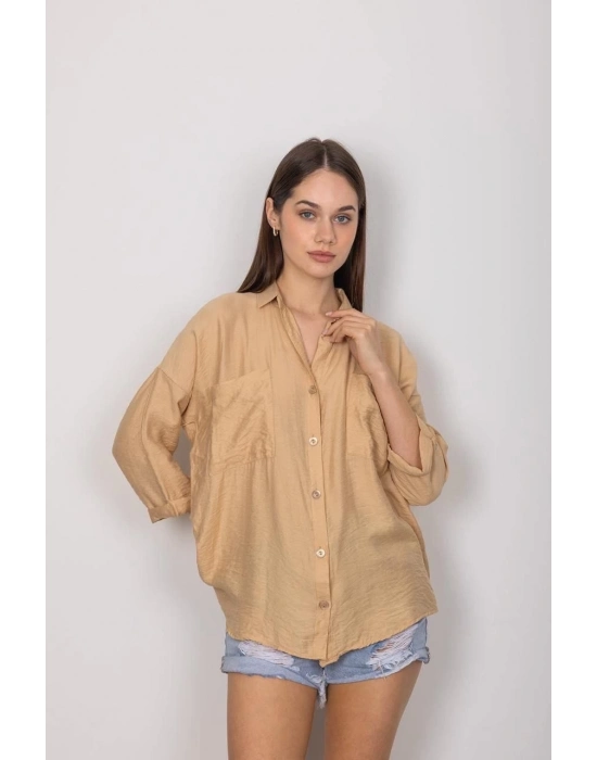 Cepli salaş gömlek t1010