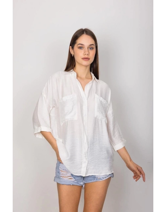 Cepli salaş gömlek t1010