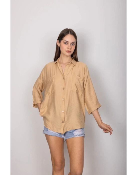 Cepli salaş gömlek t1010