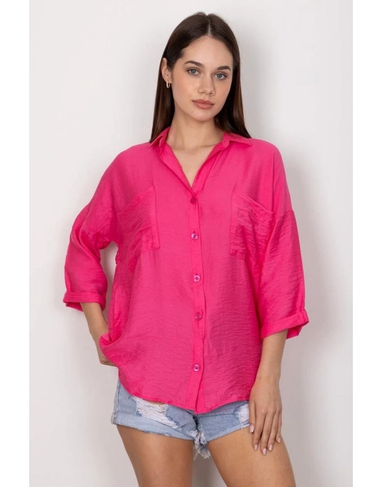 Cepli salaş gömlek t1010