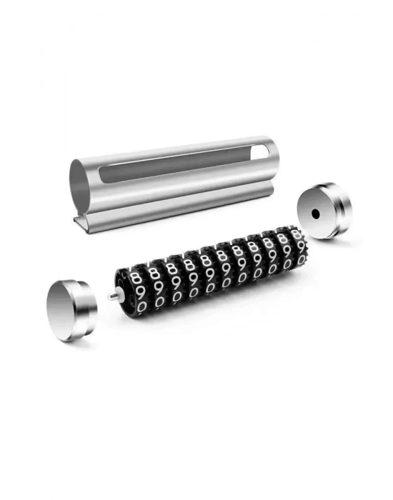 Çevirmeli Araç Içi Telefon Numaralık Çevirmeli Alüminyum Oto Park Numaratörü