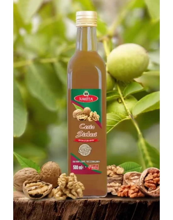 Ceviz Sirkesi % 100 doğal Katkısız 500 ml