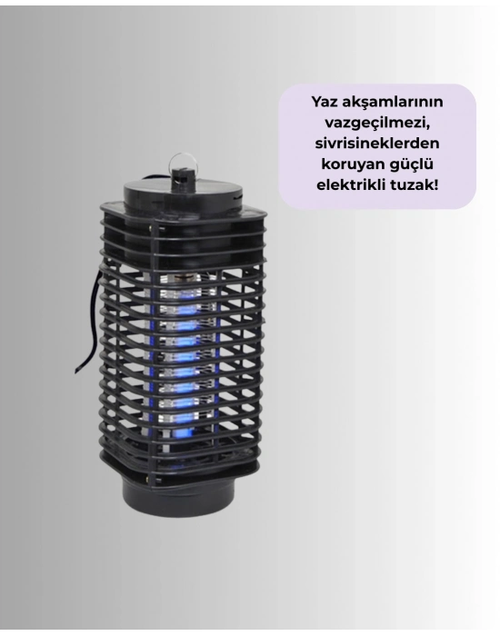 Çevre Dostu Elektrikli Sivrisinek Öldürücü Lamba – 50m² Etki Alanı