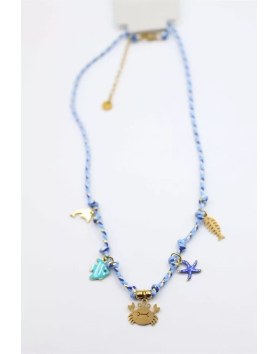 Charm Deniz Kolye - Mavi