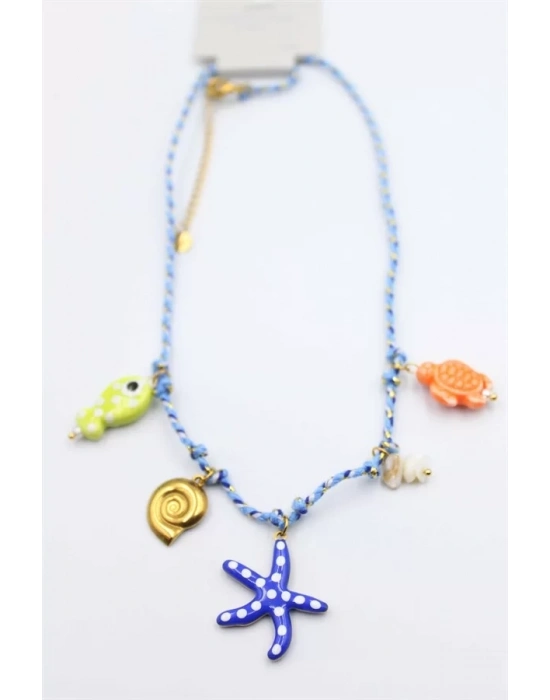 Charm Deniz Kolye - Mavi