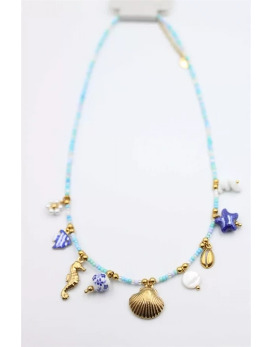 Charm Deniz Kolye - Turkuaz