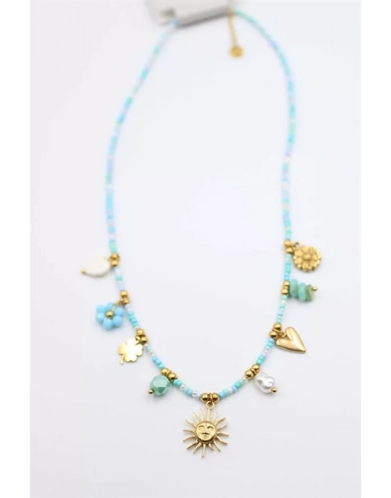 Charm Deniz Kolye - Turkuaz