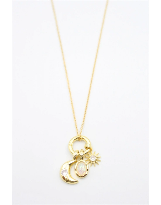 Charm Kolye - Altın