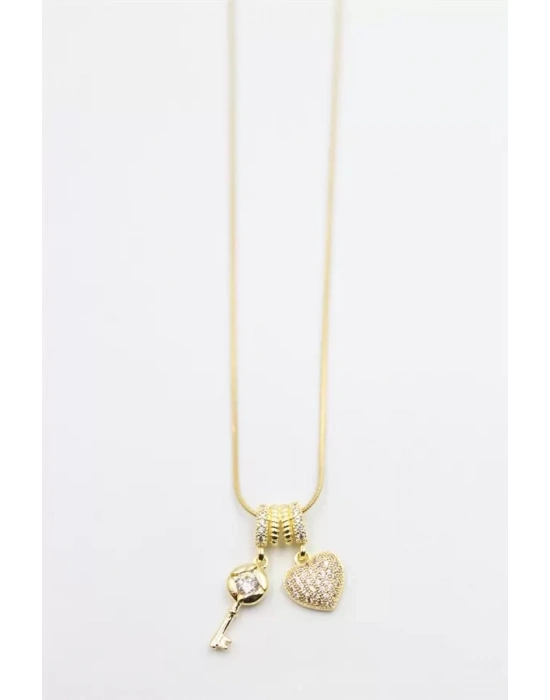 Charm Kolye - Altın