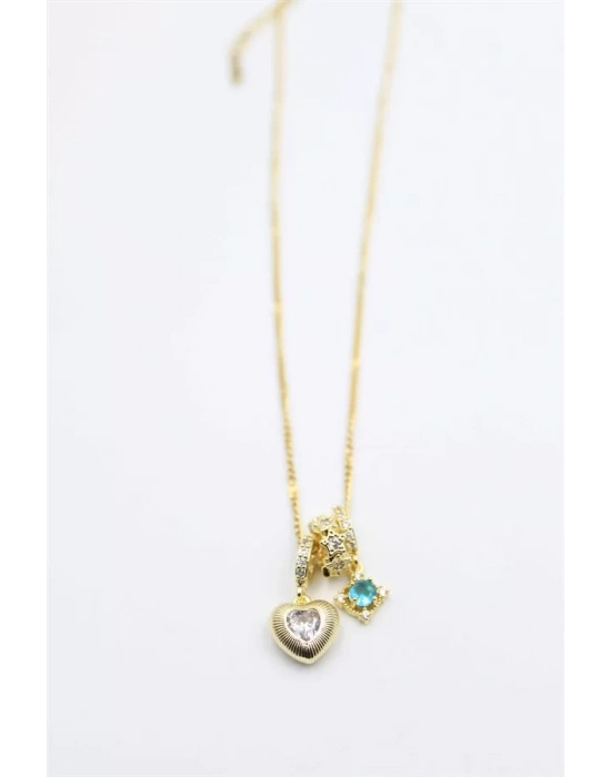 Charm Kolye - Altın