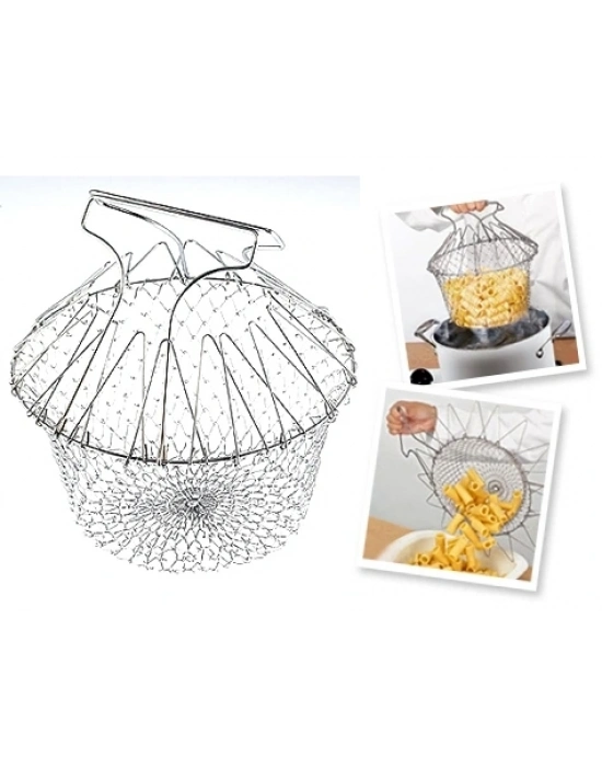 Chef Basket Çok Fonksiyonlu Pratik Süzgeç