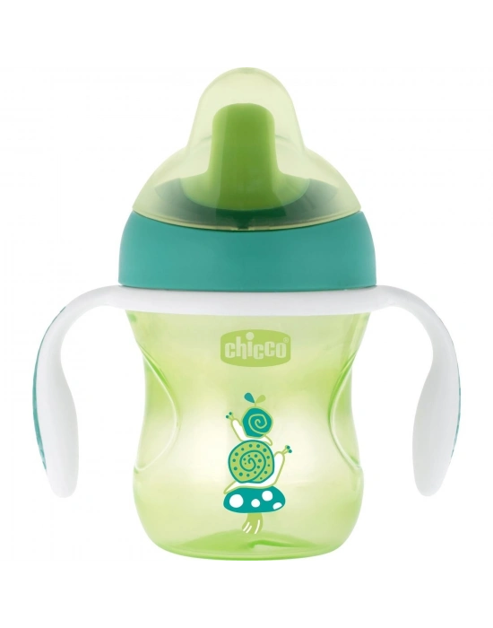 Chicco Yarı Yumuşak Uçlu Alıştırma Bardağı 6 Ay+ Unisex