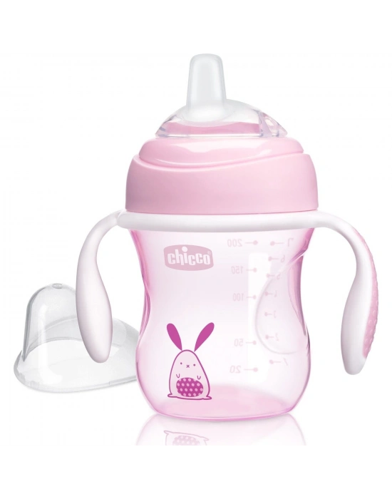 Chicco Yumuşak Uçlu Geçiş Bardağı 4 Ay+ Erkek