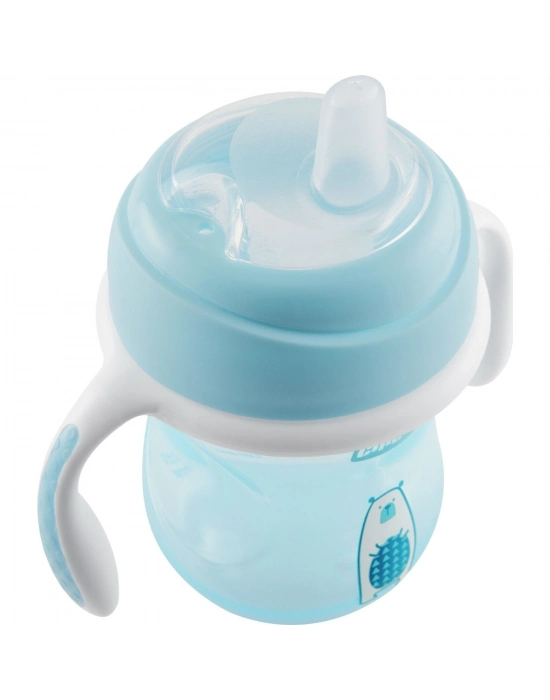 Chicco Yumuşak Uçlu Geçiş Bardağı 4 Ay+ Kız