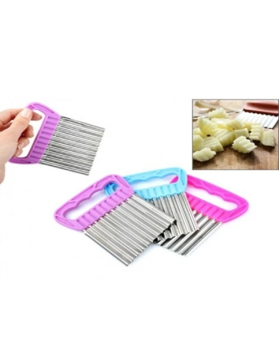 Chips Chopper Şekilli Sebze Ve Meyve Dilimleyici