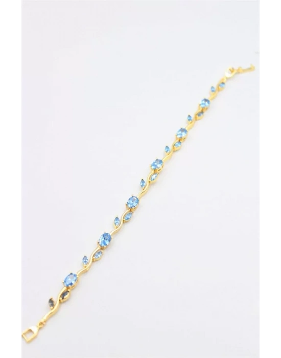 Çiçek Bileklik - Altın