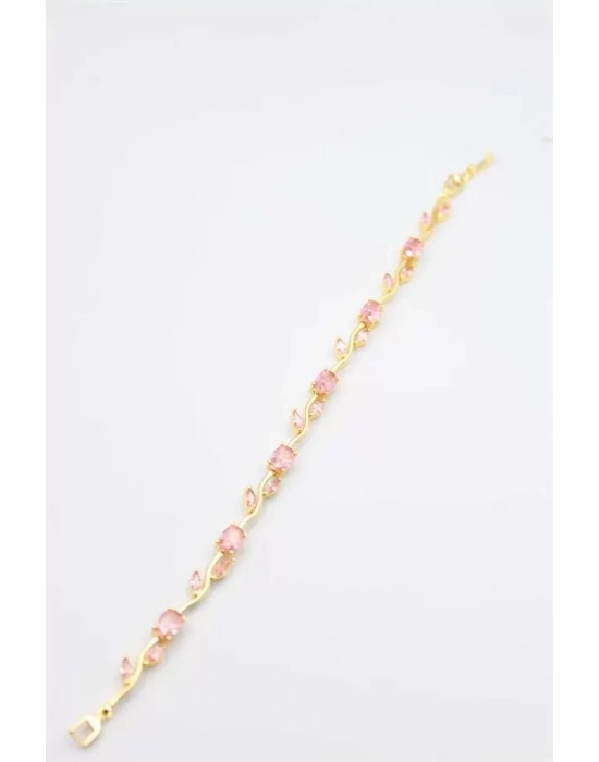 Çiçek Bileklik - Altın