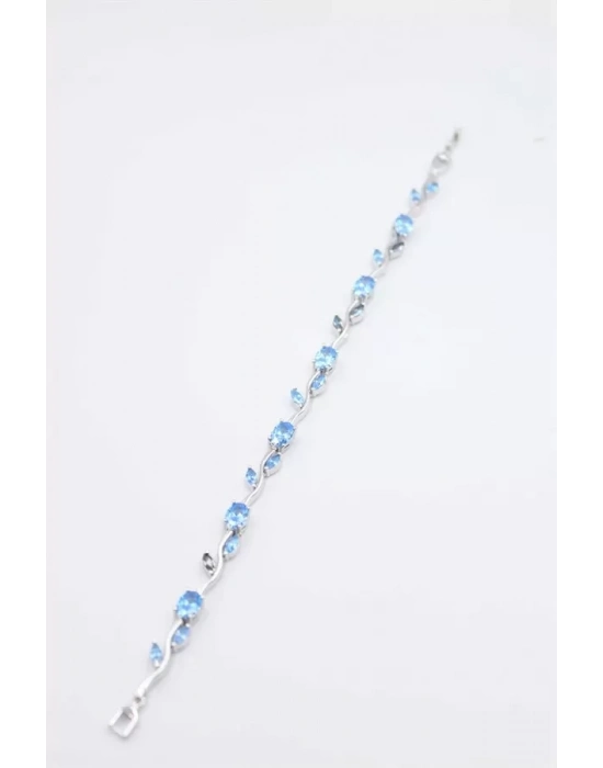 Çiçek Bileklik - Gümüş